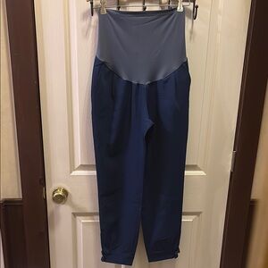 Navy Maternity Pants/Joggers Sz Small